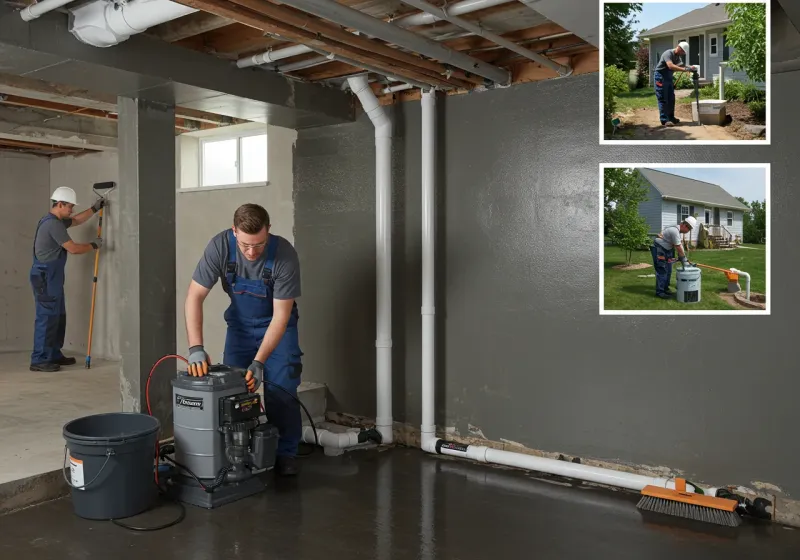 Basement Waterproofing and Flood Prevention process in North Eastham, MA